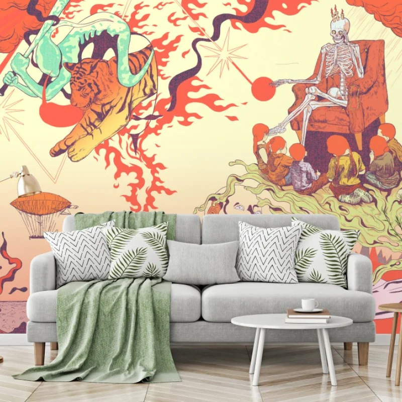 Fototapeta surrealne kolory i senne wizje – Wallissimo® Fototapeta surrealne kolory i senne wizje – Wallissimo®