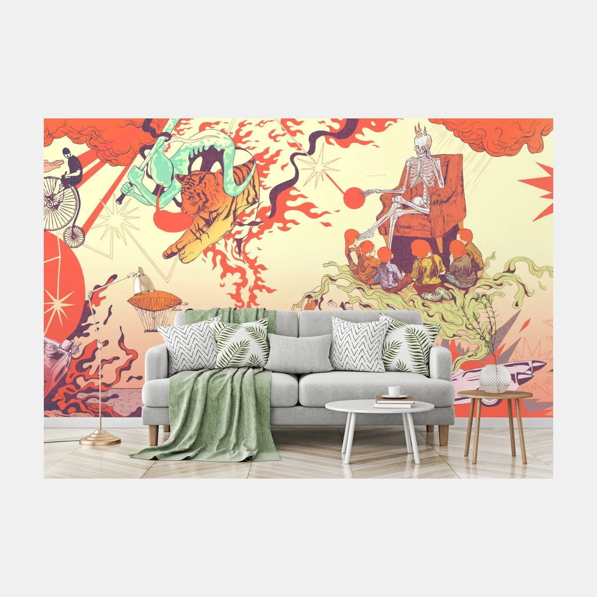 Fototapeta surrealne kolory i senne wizje – Wallissimo® Fototapeta surrealne kolory i senne wizje – Wallissimo®