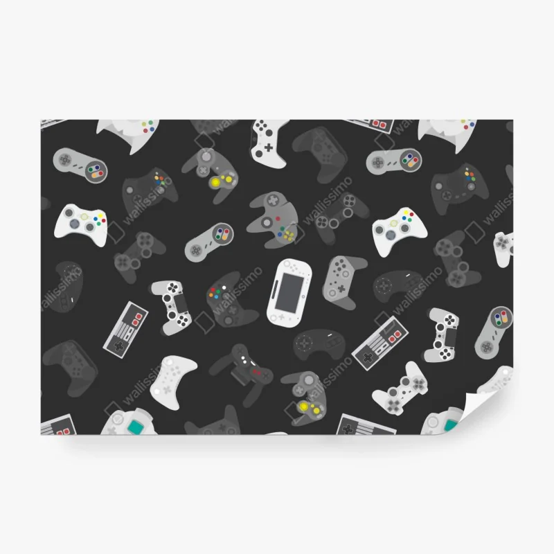 Fototapeta tropikalna plaża z palmami – Wallissimo®