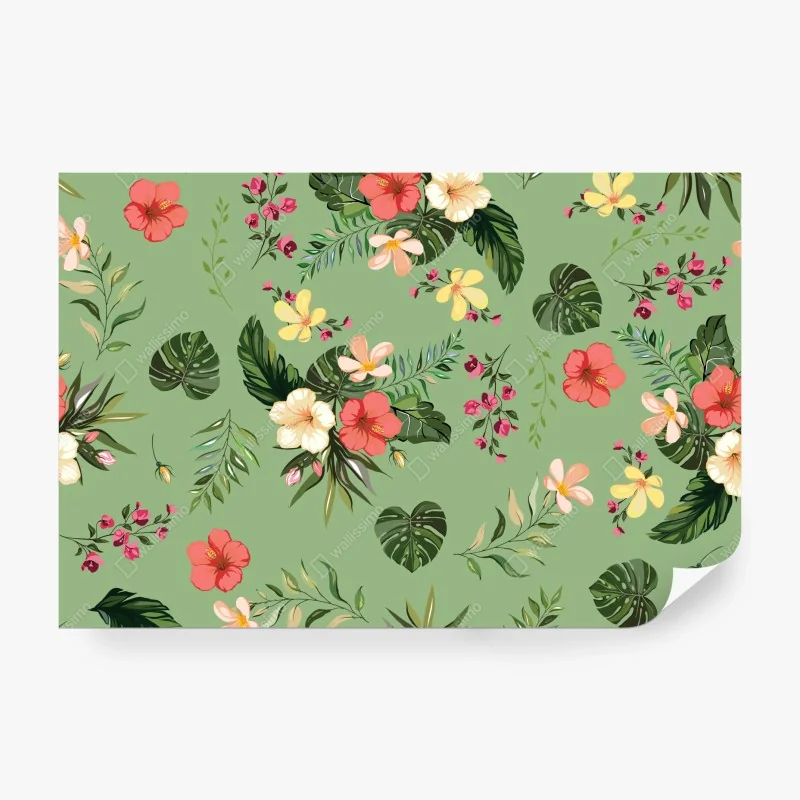 Fototapeta pastelowy geometryczny wzór z kołami – Wallissimo®