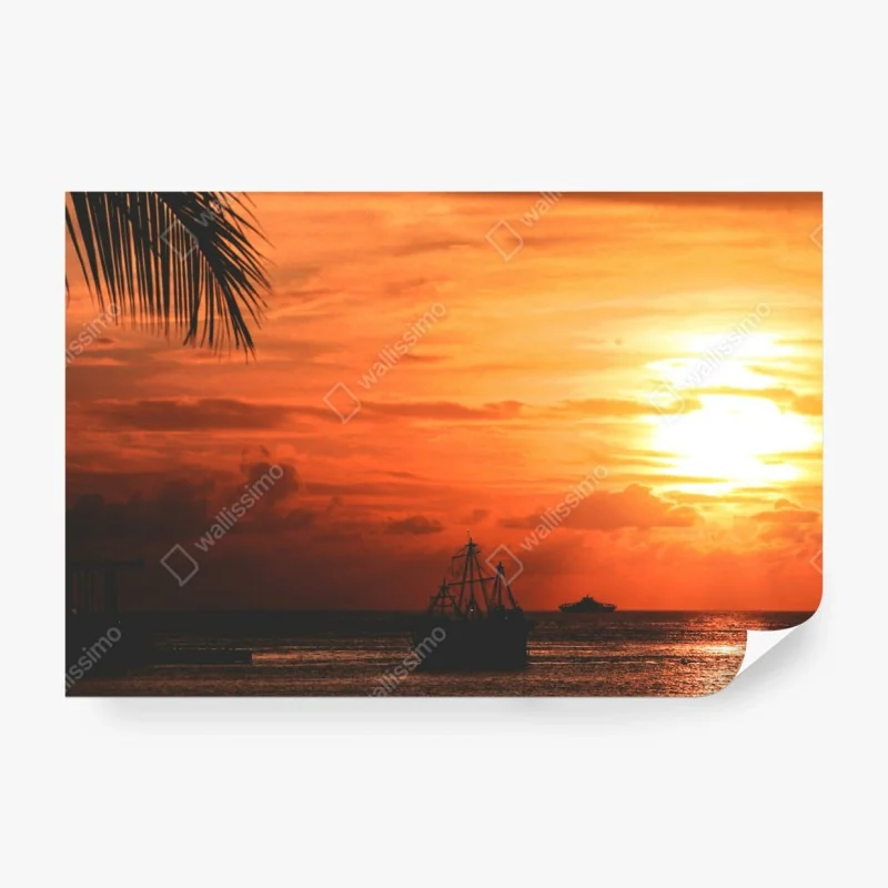 Fototapeta śnieżna wieś Hallstatt nad jeziorem – Wallissimo®