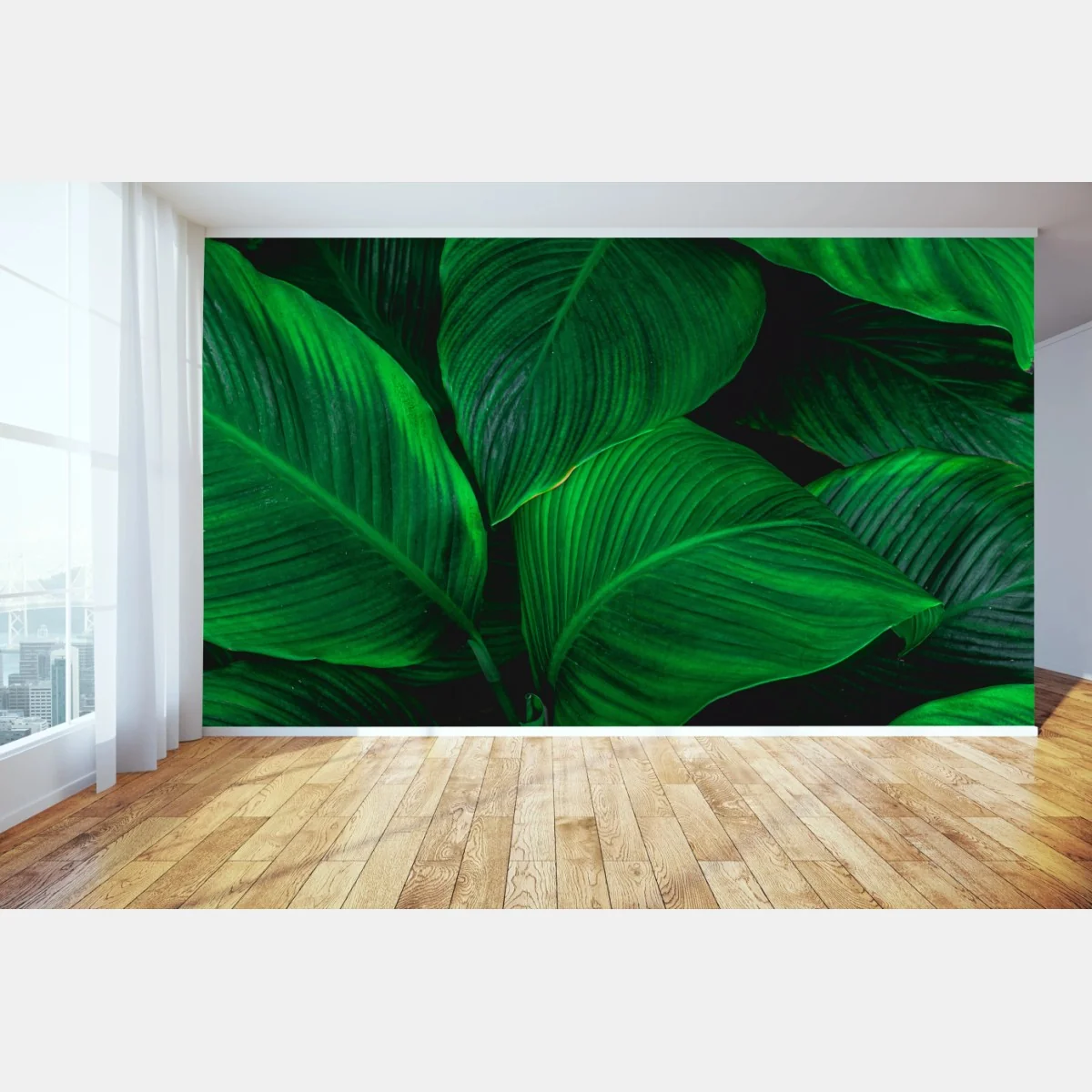 Fototapeta bujne tropikalne liście – Wallissimo® Fototapeta bujne tropikalne liście – Wallissimo®