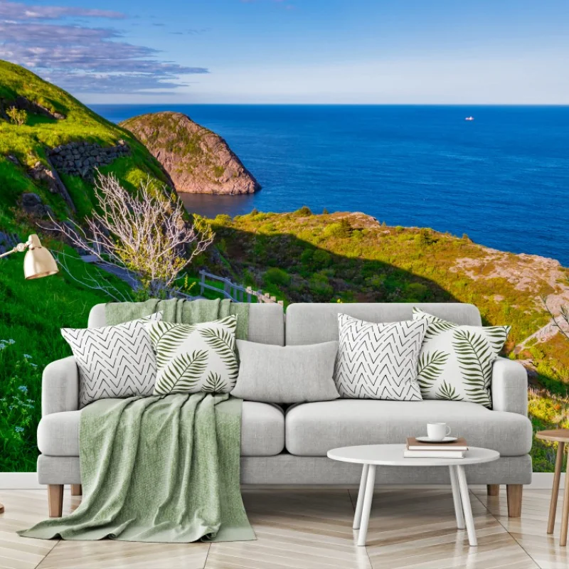 Fototapeta nadmorska ścieżka z widokiem na morze – Wallissimo® Fototapeta nadmorska ścieżka z widokiem na morze – Wallissimo®