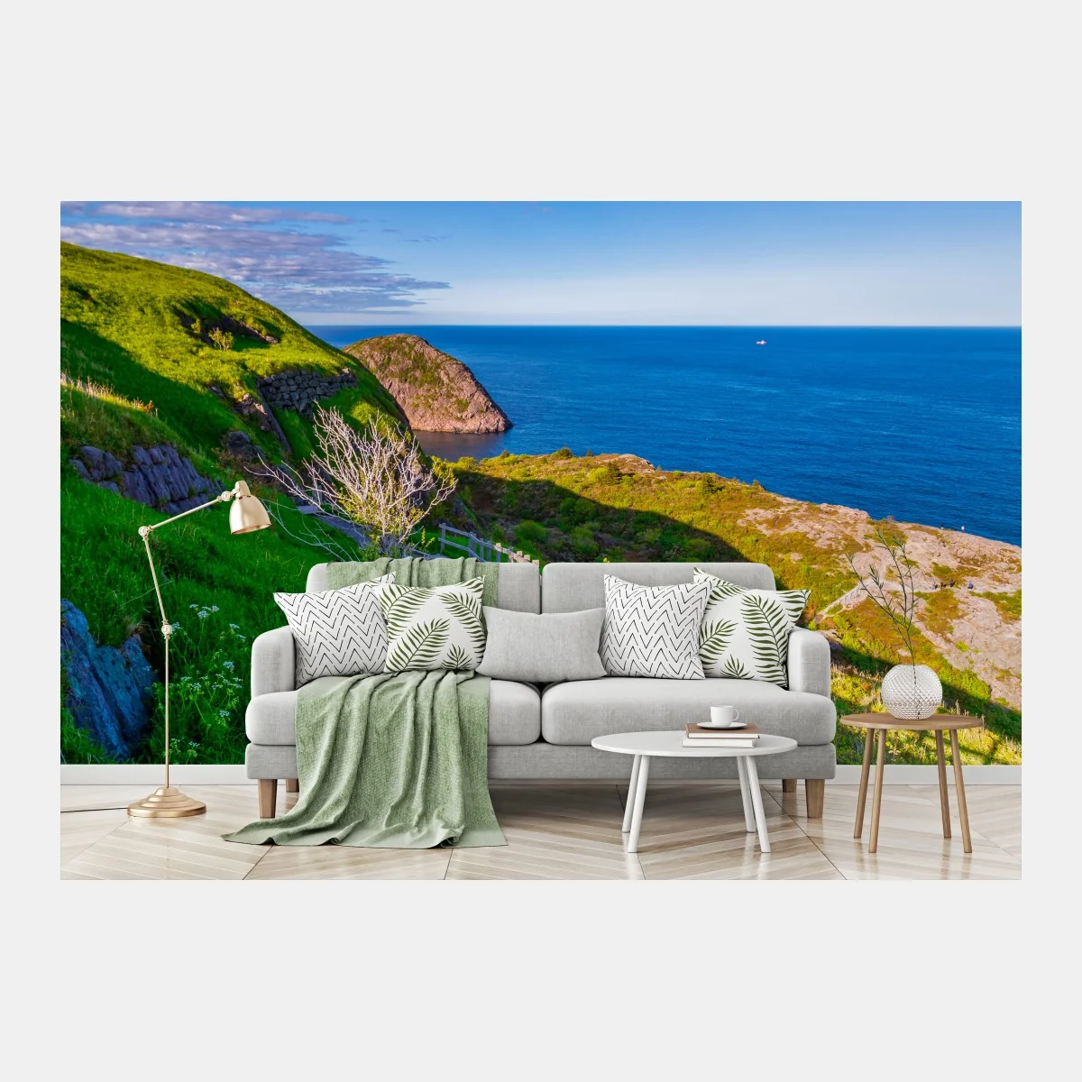 Fototapeta nadmorska ścieżka z widokiem na morze – Wallissimo® Fototapeta nadmorska ścieżka z widokiem na morze – Wallissimo®