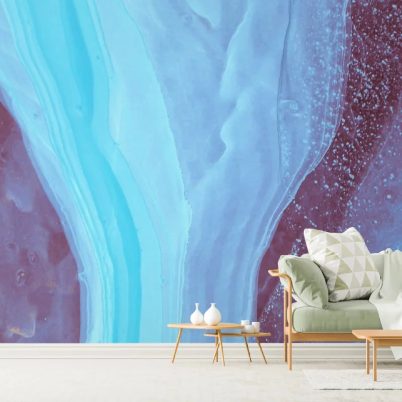 Fototapeta eteryczna turkusowo-różowa marmurowa abstrakcja – Wallissimo® Fototapeta eteryczna turkusowo-różowa marmurowa abstrakcja – Wallissimo®