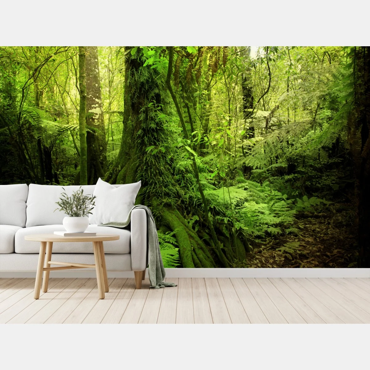 Fototapeta bujna tropikalna dżungla – Wallissimo® Fototapeta bujna tropikalna dżungla – Wallissimo®