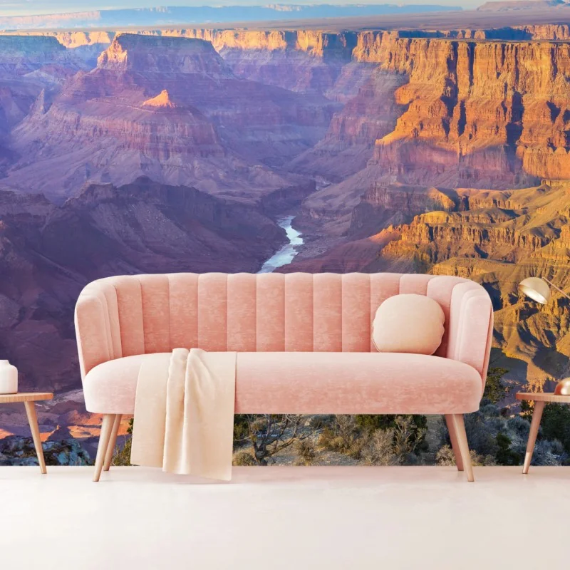 Fototapeta Wielki Kanion o zmierzchu panorama – Wallissimo® Fototapeta Wielki Kanion o zmierzchu panorama – Wallissimo®