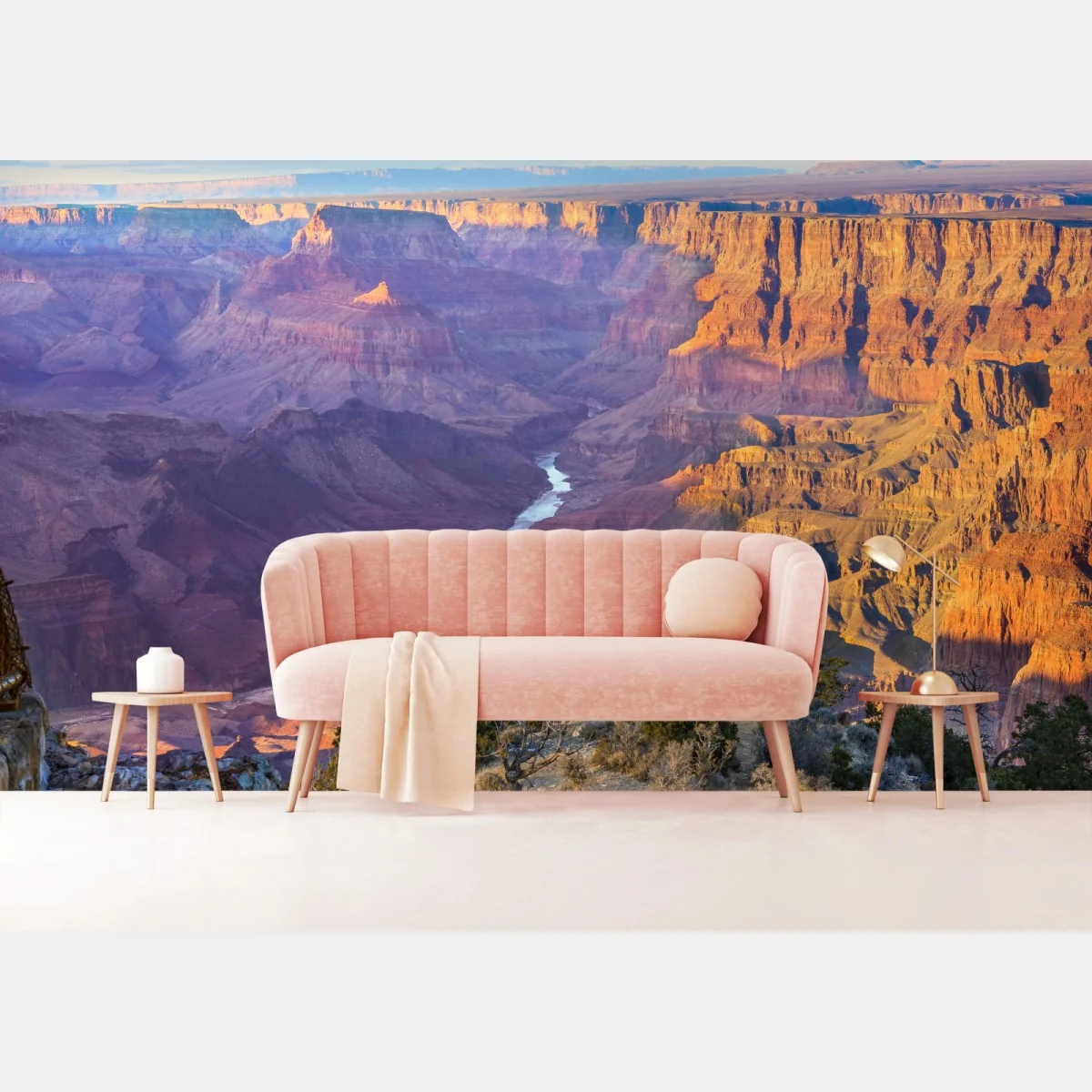 Fototapeta Wielki Kanion o zmierzchu panorama – Wallissimo® Fototapeta Wielki Kanion o zmierzchu panorama – Wallissimo®