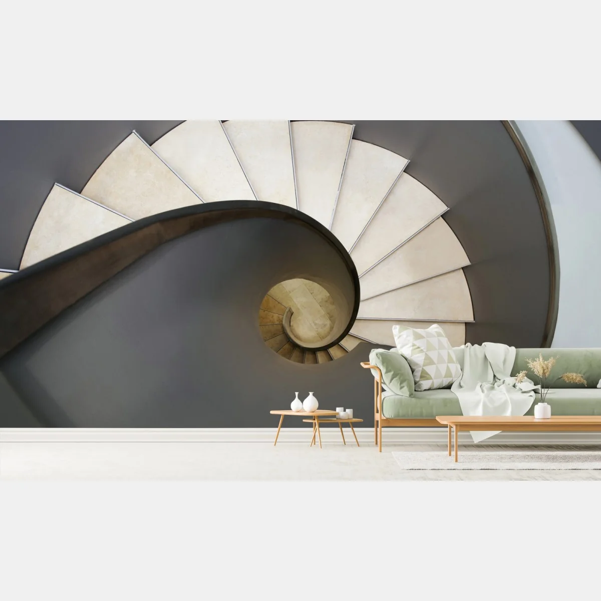 Fototapeta spiralne schody abstrakcyjna kompozycja – Wallissimo® Fototapeta spiralne schody abstrakcyjna kompozycja – Wallissimo®