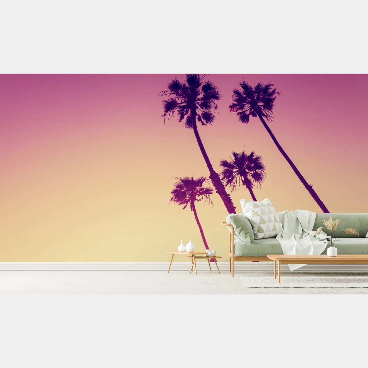 Fototapeta palmy z Kalifornii na Sunset Cliffs – Wallissimo® Fototapeta palmy z Kalifornii na Sunset Cliffs – Wallissimo®