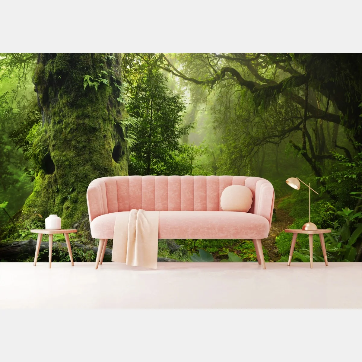 Fototapeta stara leśna ścieżka – Wallissimo® Fototapeta stara leśna ścieżka – Wallissimo®