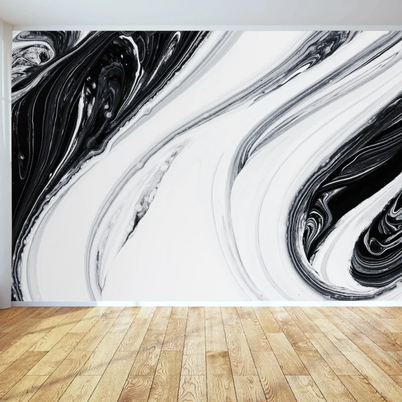 Fototapeta monochromatyczne marmurowe wiry – Wallissimo® Fototapeta monochromatyczne marmurowe wiry – Wallissimo®