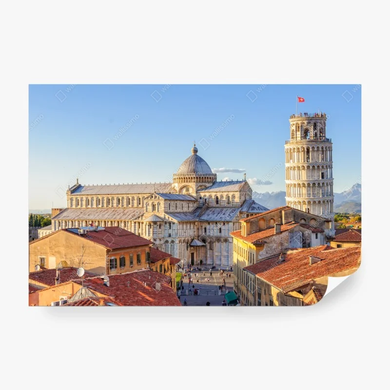 Fototapeta spokojne alpejskie jezioro w górach – Wallissimo®