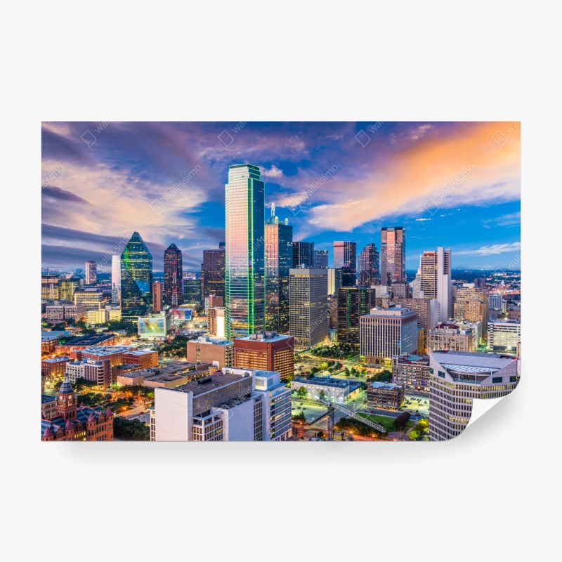 Fototapeta panorama Las Vegas nocą – Wallissimo®