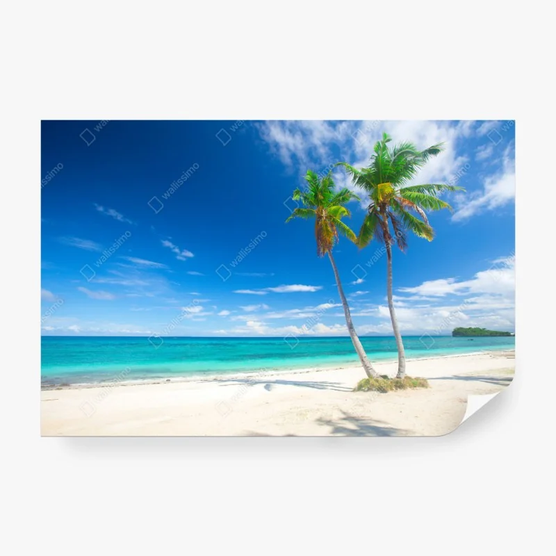 Fototapeta słoneczny dzień na plaży – Wallissimo®