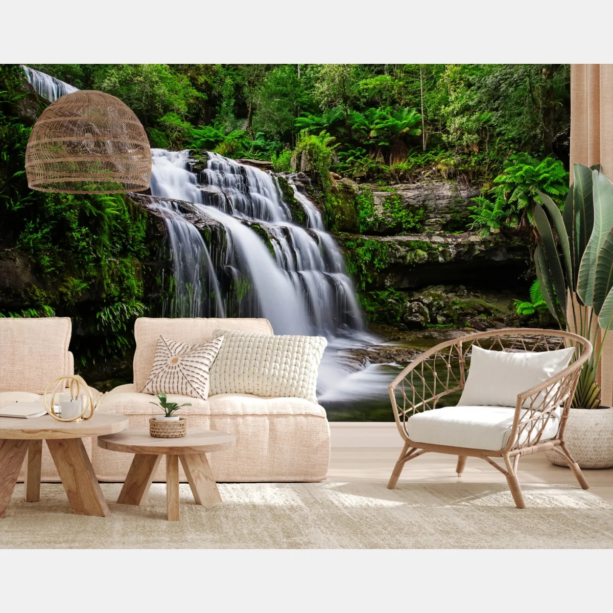 Fototapeta wodospad Liffey Falls w bujnym lesie Tasmanii – Wallissimo® Fototapeta wodospad Liffey Falls w bujnym lesie Tasmanii – Wallissimo®