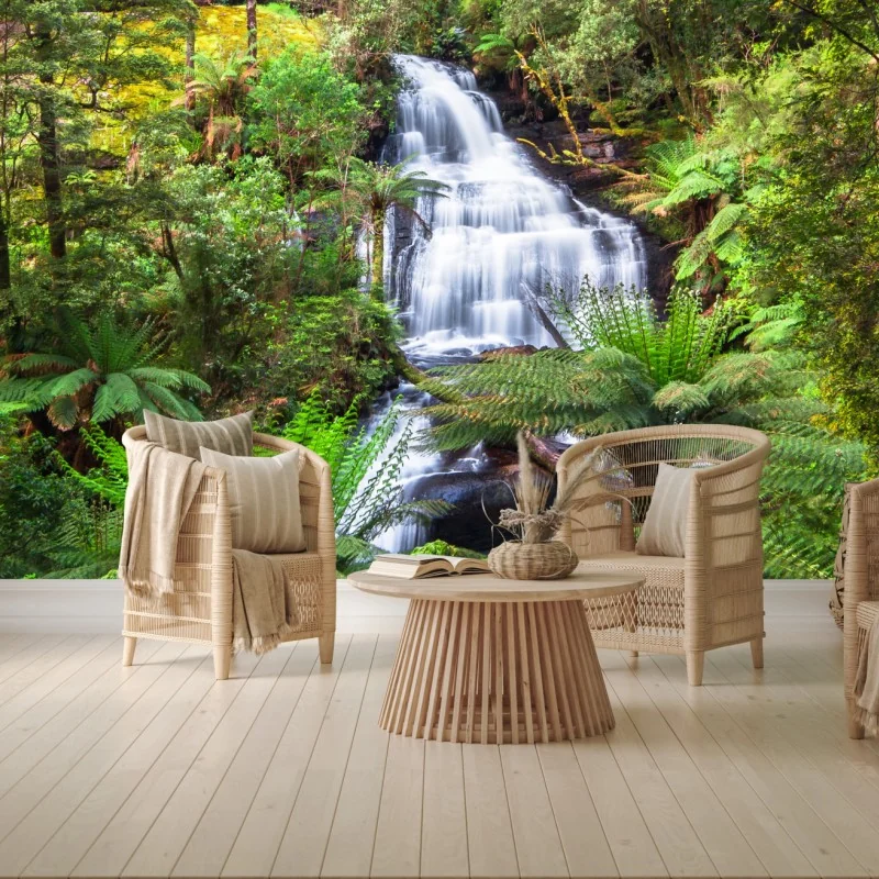 Fototapeta Triplet Falls wodospad w Great Otway National Park – Wallissimo® Fototapeta Triplet Falls wodospad w Great Otway National Park – Wallissimo®