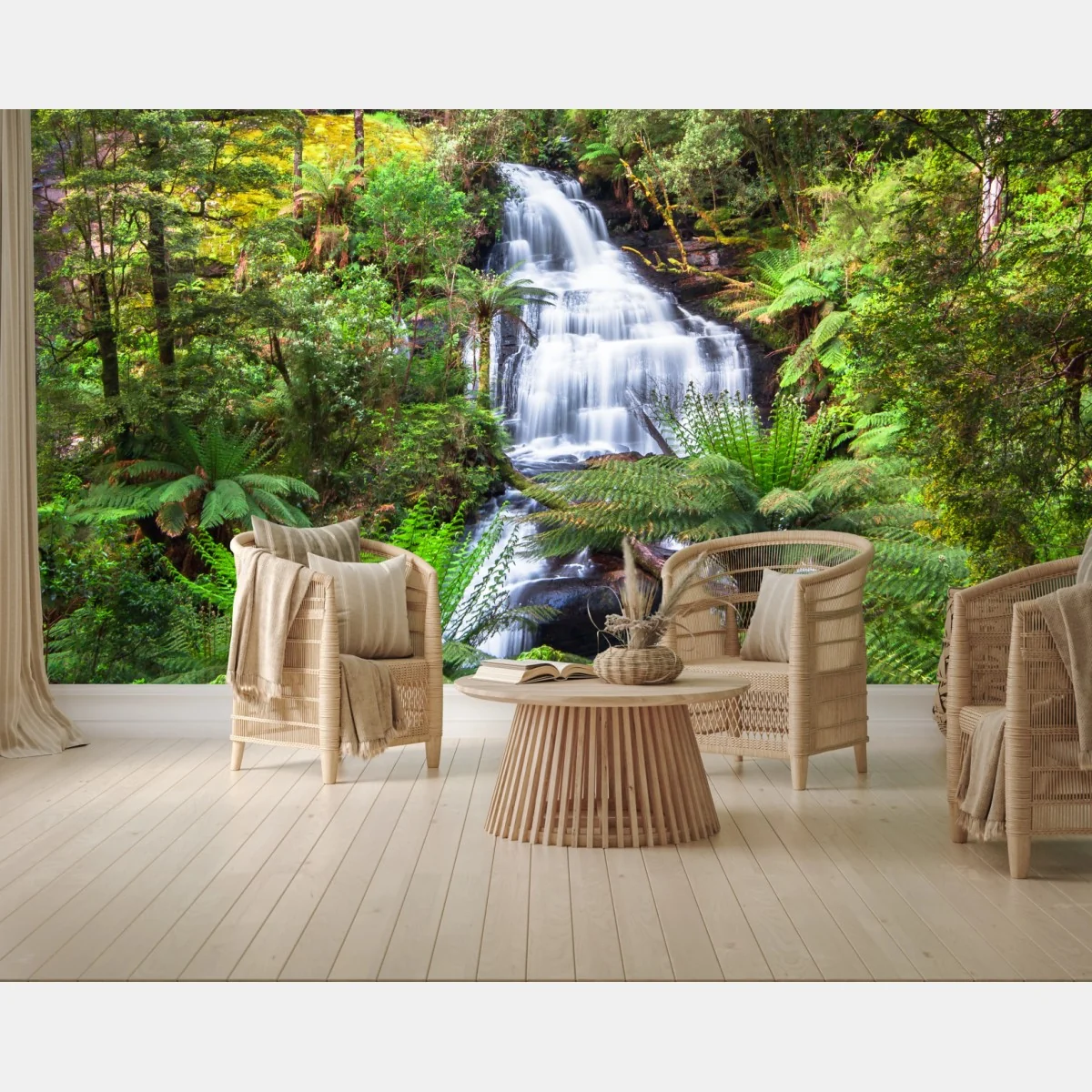 Fototapeta Triplet Falls wodospad w Great Otway National Park – Wallissimo® Fototapeta Triplet Falls wodospad w Great Otway National Park – Wallissimo®