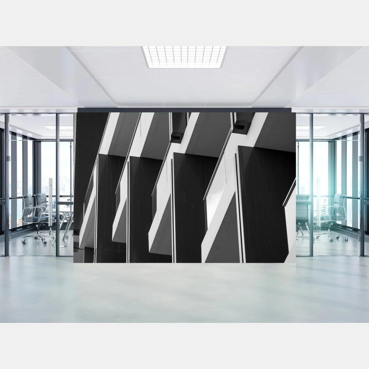 Fototapeta geometryczny wzór balkonów – Wallissimo® Fototapeta geometryczny wzór balkonów – Wallissimo®