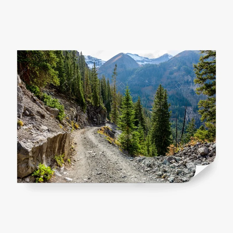 Fototapeta Colorado górska ścieżka o wschodzie słońca – Wallissimo®