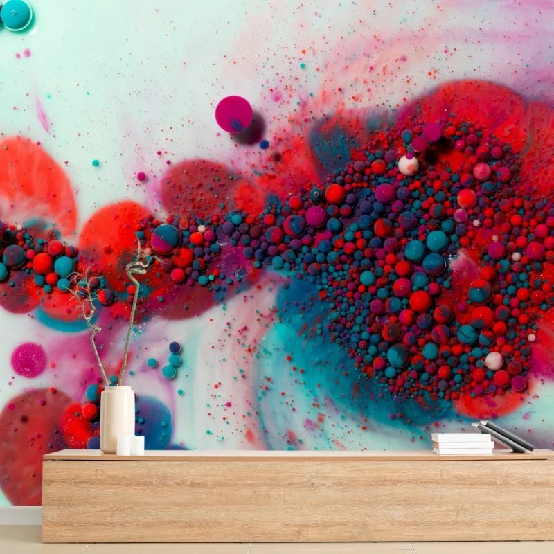 Fototapeta żywy marmurowy wybuch kolorów – Wallissimo® Fototapeta żywy marmurowy wybuch kolorów – Wallissimo®