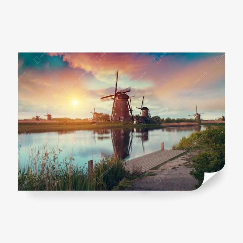 Fototapeta minimalistyczna perspektywa szklanego wieżowca – Wallissimo®