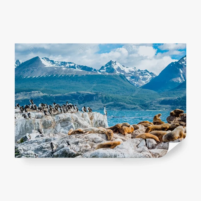 Fototapeta złoty wzór wachlarza w stylu art deco – Wallissimo®