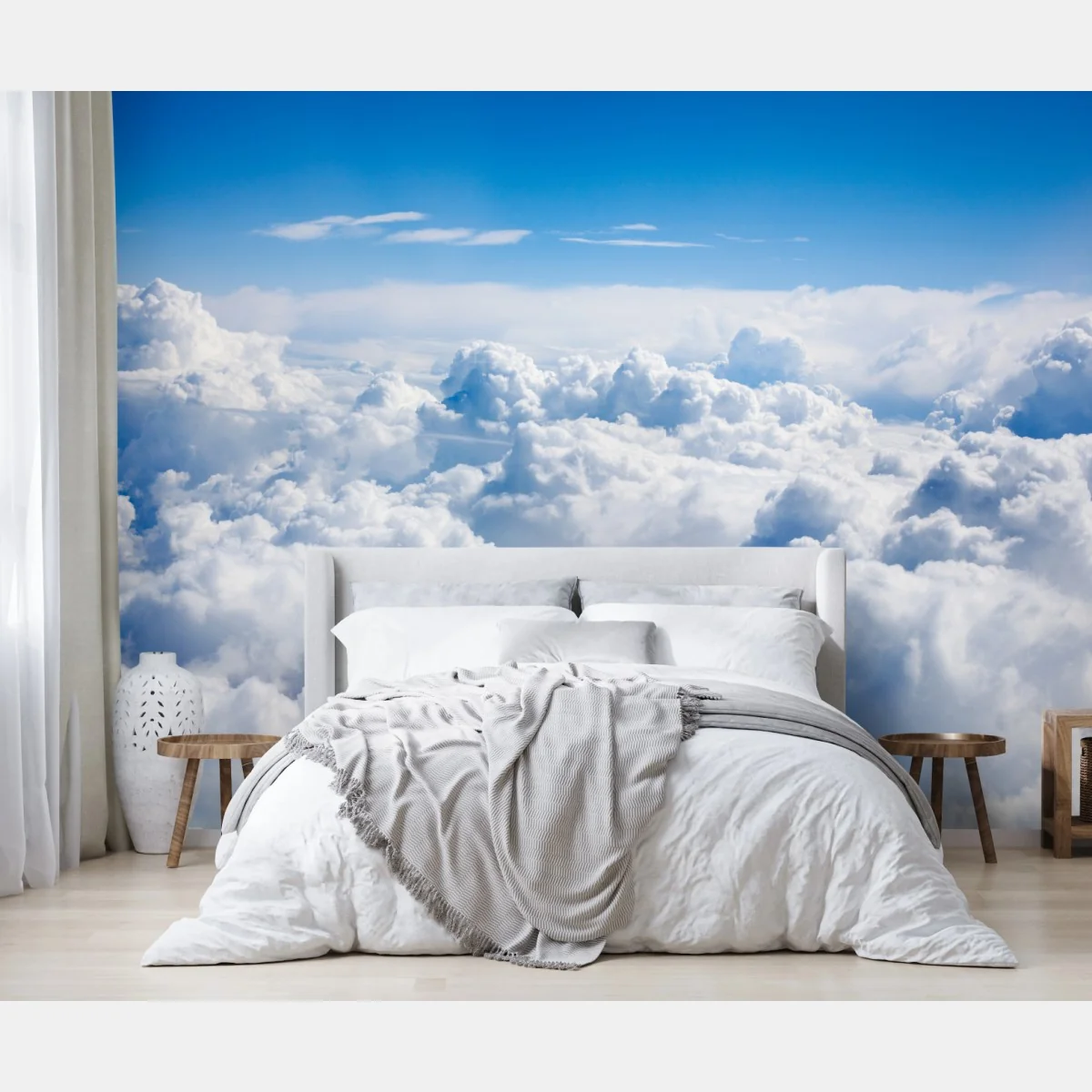 Fototapeta spokojny niebiański pejzaż chmur – Wallissimo® Fototapeta spokojny niebiański pejzaż chmur – Wallissimo®