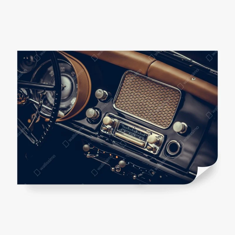 Fototapeta uspokajający wodospad w szmaragdowym lesie – Wallissimo®