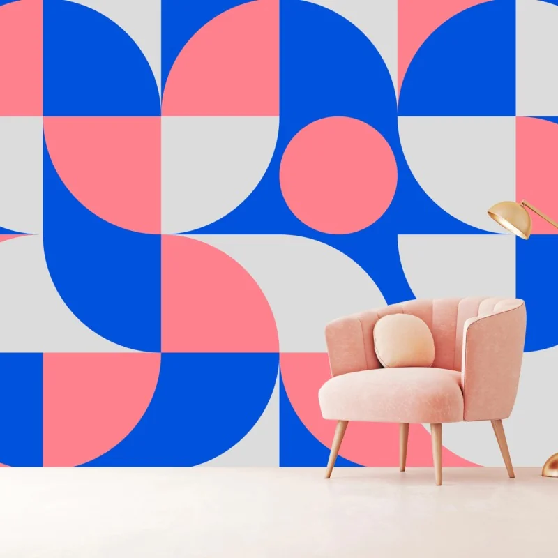 Fototapeta skandynawska kompozycja geometryczna – Wallissimo® Fototapeta skandynawska kompozycja geometryczna – Wallissimo®