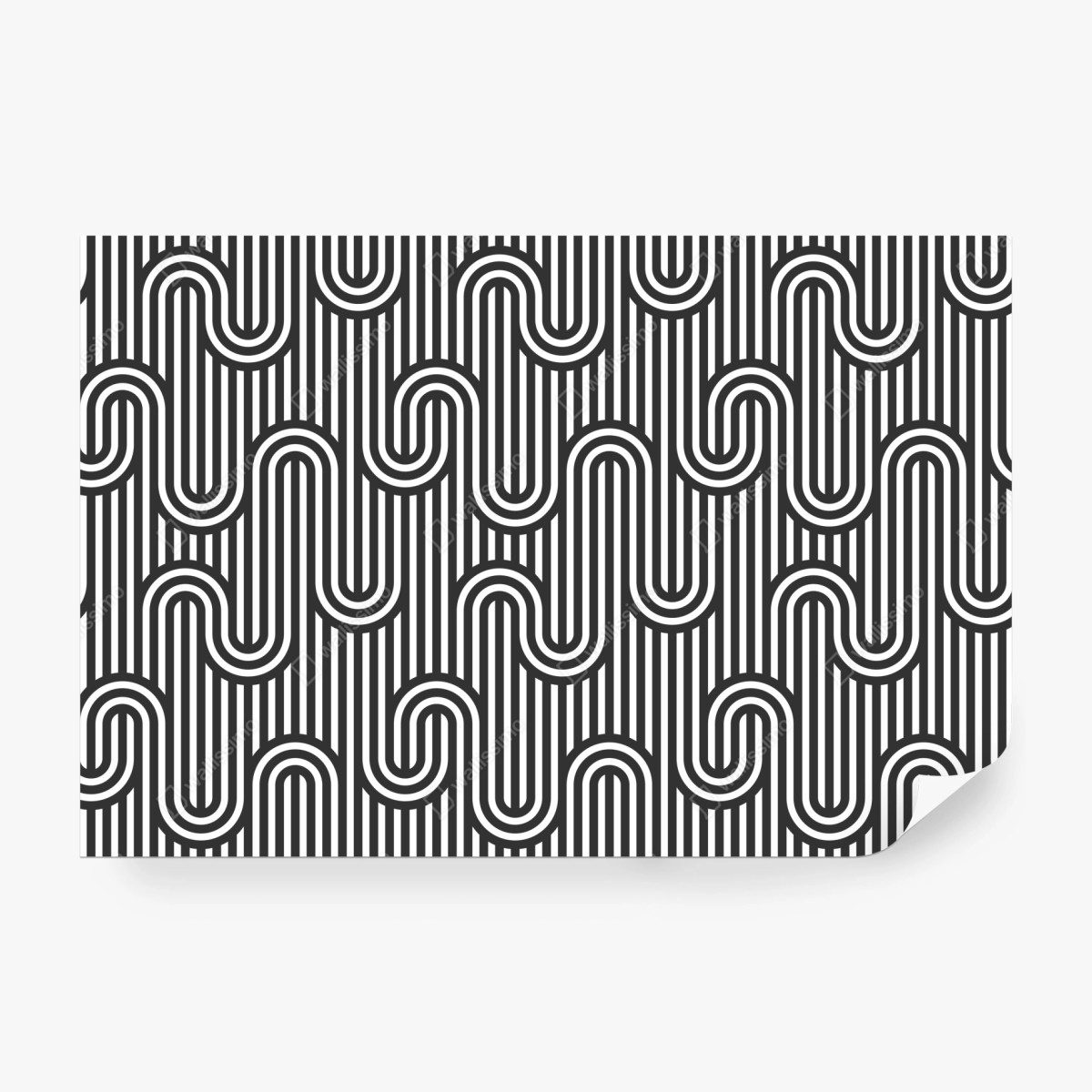 Fototapeta czarno-biały geometryczny wzór optyczny – Wallissimo® Fototapeta czarno-biały geometryczny wzór optyczny – Wallissimo®