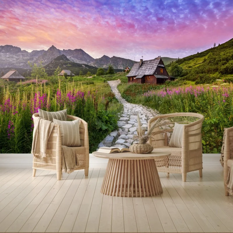 Fototapeta wschód słońca nad Hala Gasienicowa – Wallissimo® Fototapeta wschód słońca nad Hala Gasienicowa – Wallissimo®