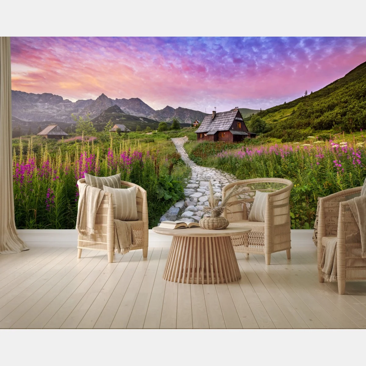 Fototapeta wschód słońca nad Hala Gasienicowa – Wallissimo® Fototapeta wschód słońca nad Hala Gasienicowa – Wallissimo®