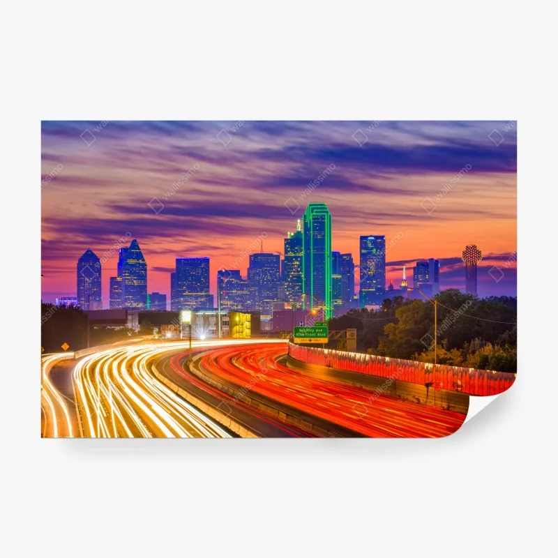 Fototapeta tropikalny wzór liści w stonowanej zieleni i różu – Wallissimo®