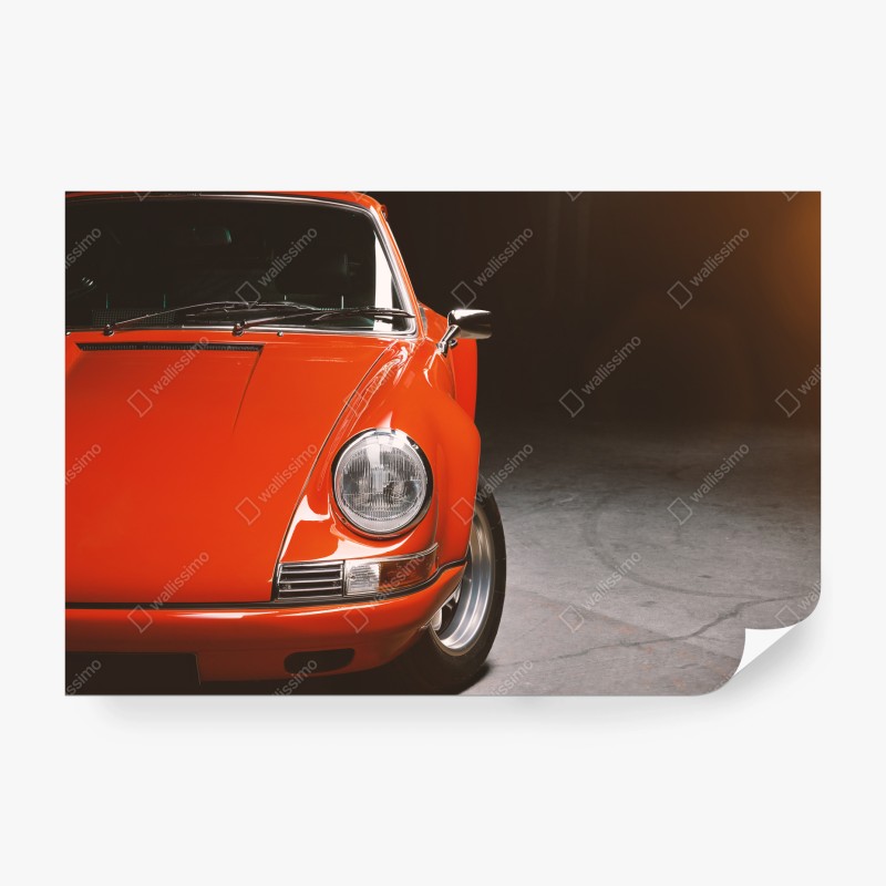 Fototapeta droga przez las iglasty do gór i lodowcowego jeziora – Wallissimo®