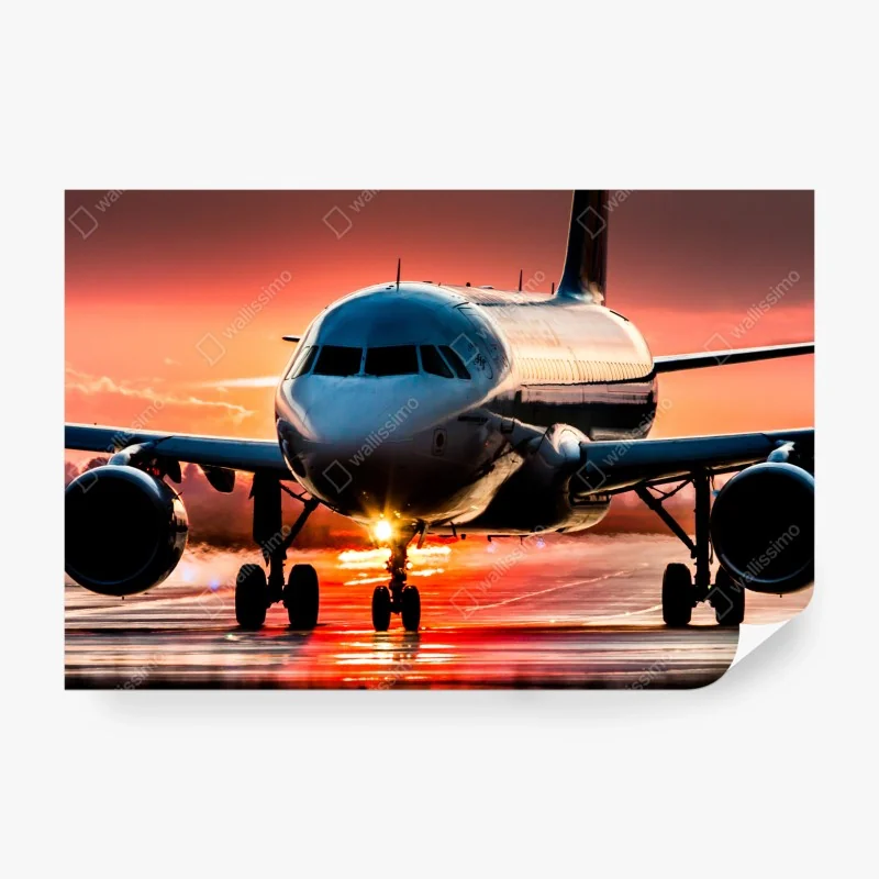 Fototapeta żywy abstrakcyjny wzór fal – Wallissimo®