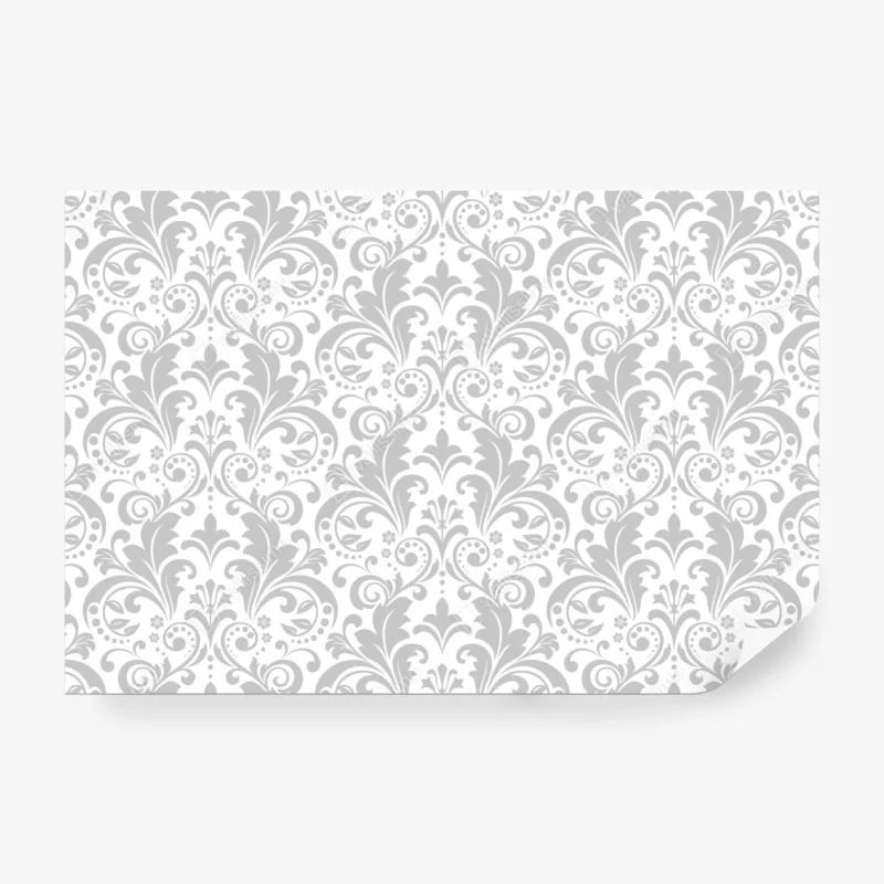 Fototapeta zielony akwarelowy wzór liści – Wallissimo®