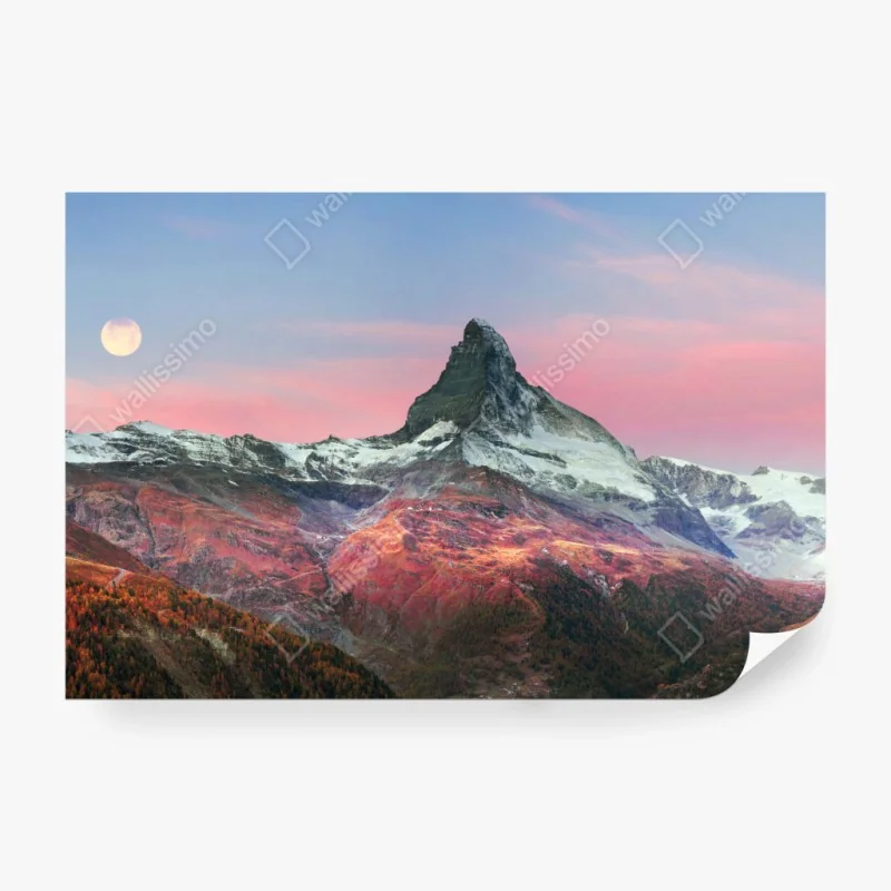 Fototapeta spokojne górskie odbicia w Lake District – Wallissimo®