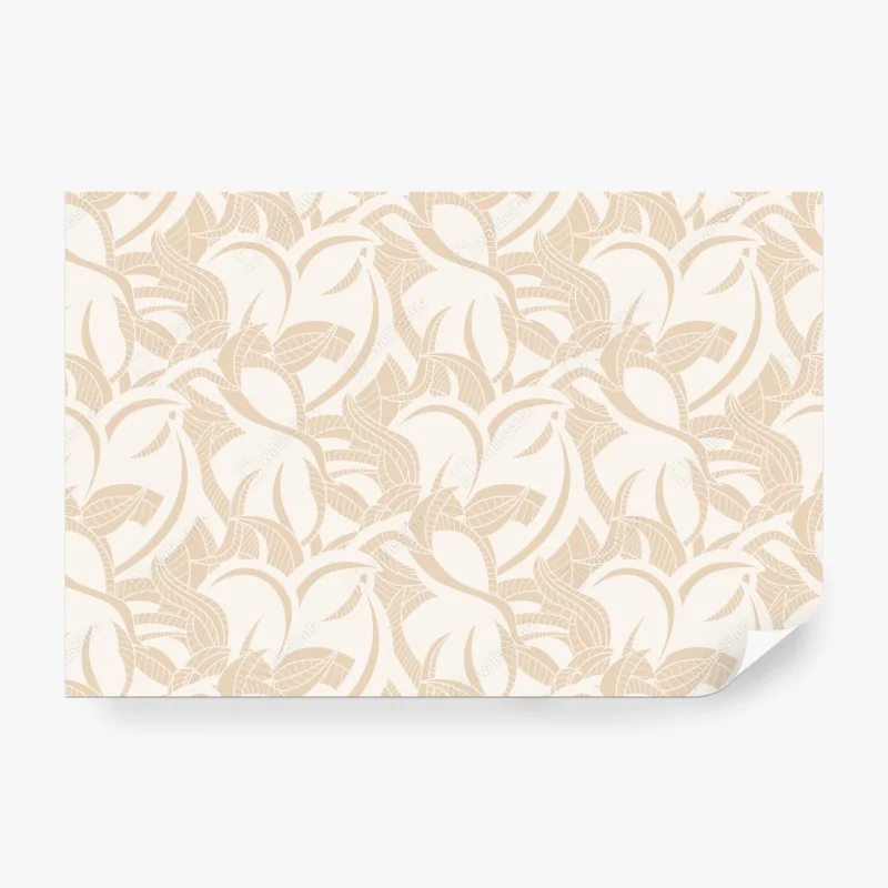 Fototapeta kwiatowa symfonia w odcieniach czerwieni – Wallissimo®