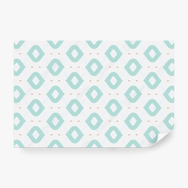 Fototapeta tropikalny wzór z liśćmi i cytrynami – Wallissimo®