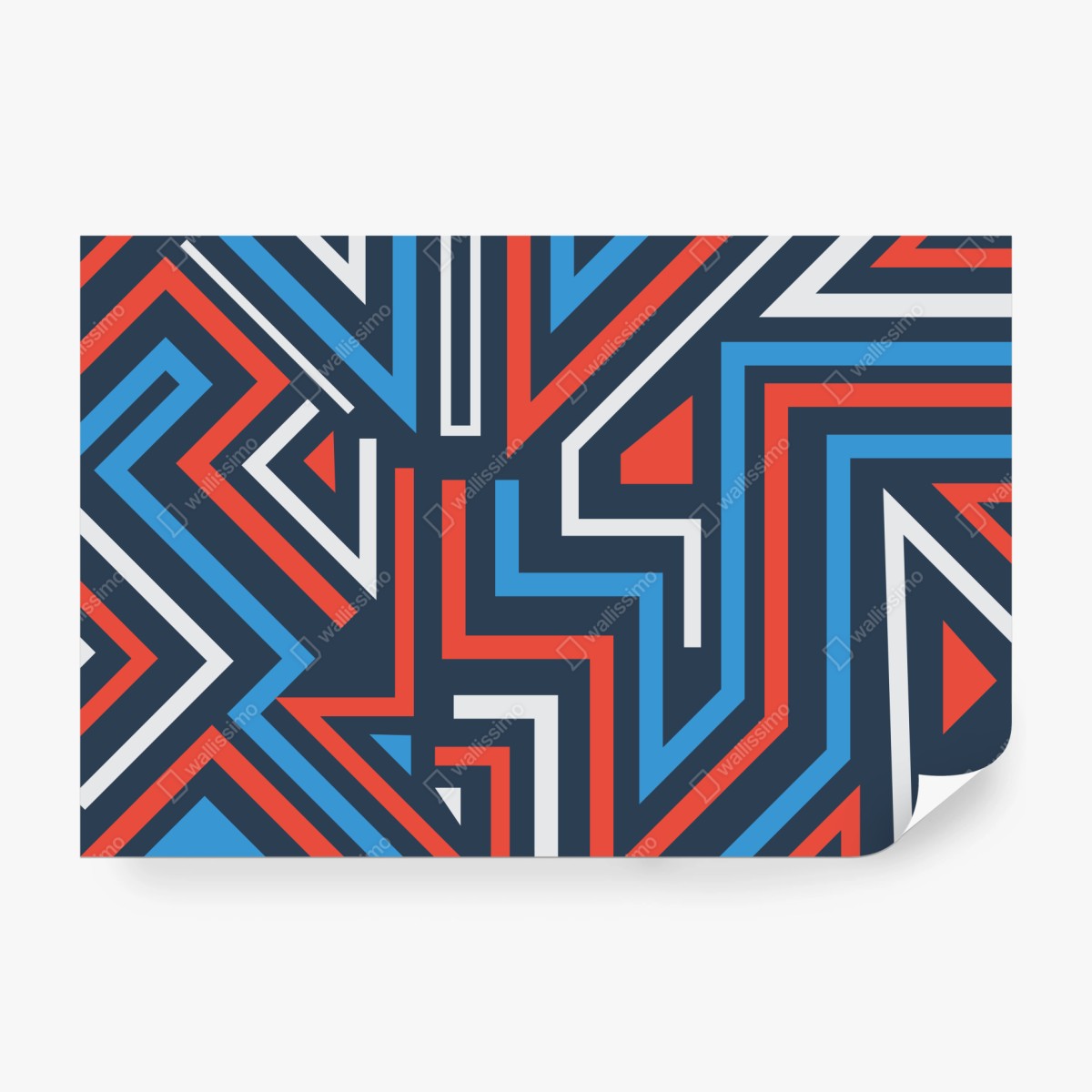 Fototapeta odważne geometryczne linie – Wallissimo® Fototapeta odważne geometryczne linie – Wallissimo®