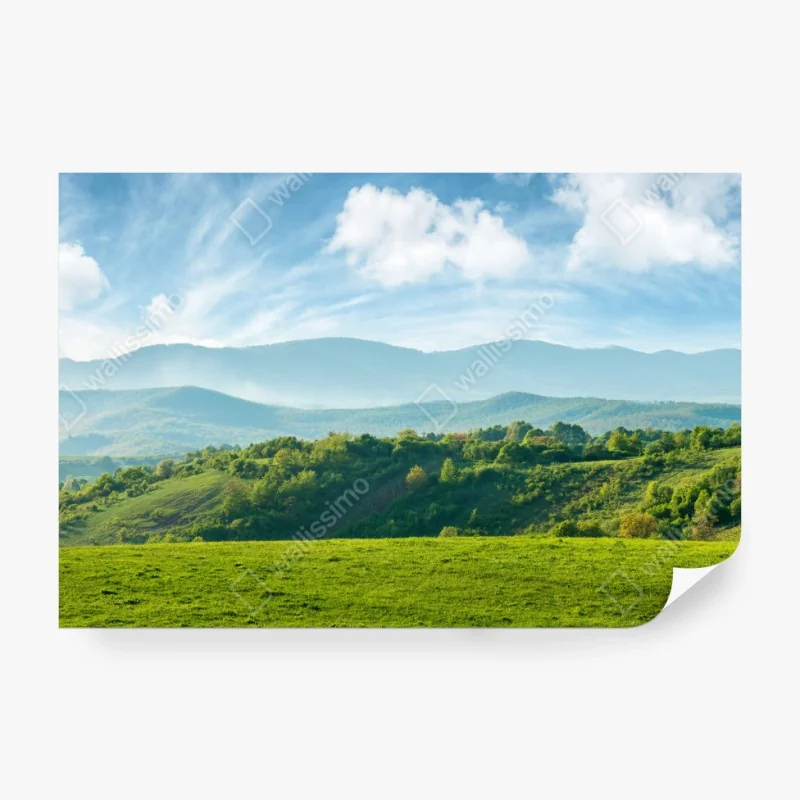 Fototapeta odbijające się góry nad spokojnym jeziorem – Wallissimo®