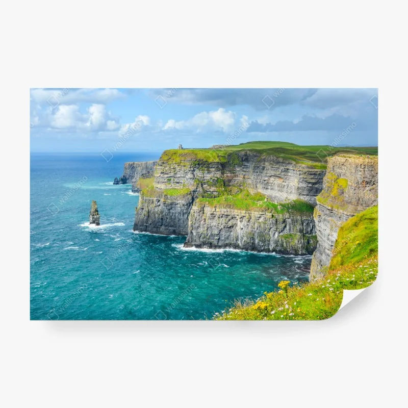 Fototapeta monochromatyczna tekstura marmuru – Wallissimo®