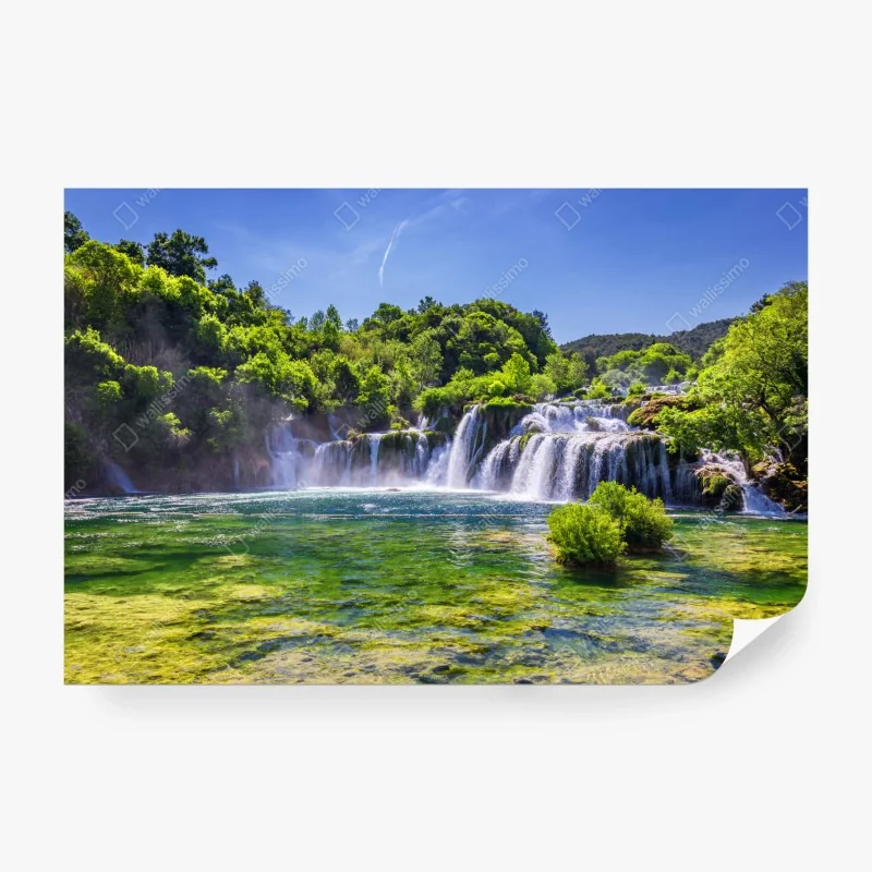 Fototapeta Skradinski Buk wodospad w Parku Narodowym Krka – Wallissimo® Fototapeta Skradinski Buk wodospad w Parku Narodowym Krka – Wallissimo®