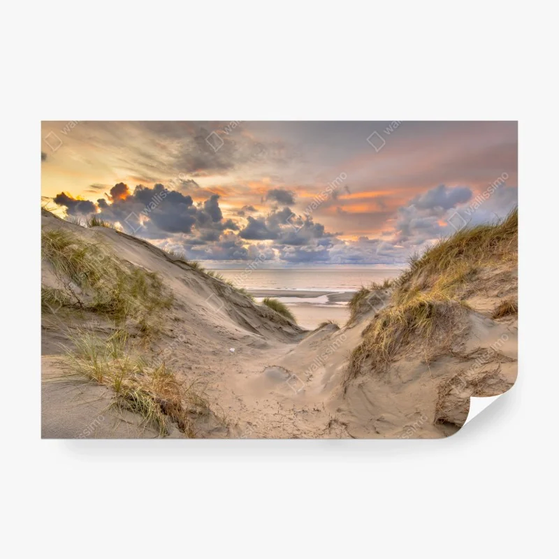 Fototapeta odbijające się góry nad spokojnym jeziorem – Wallissimo®