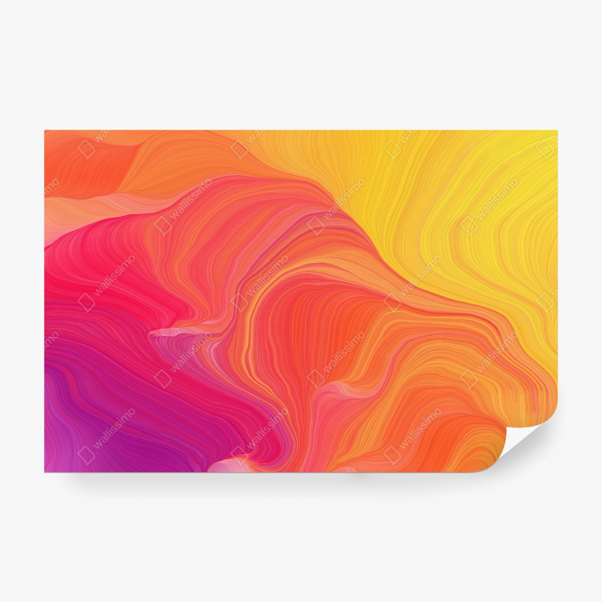 Fototapeta żywe falujące kolory – Wallissimo® Fototapeta żywe falujące kolory – Wallissimo®