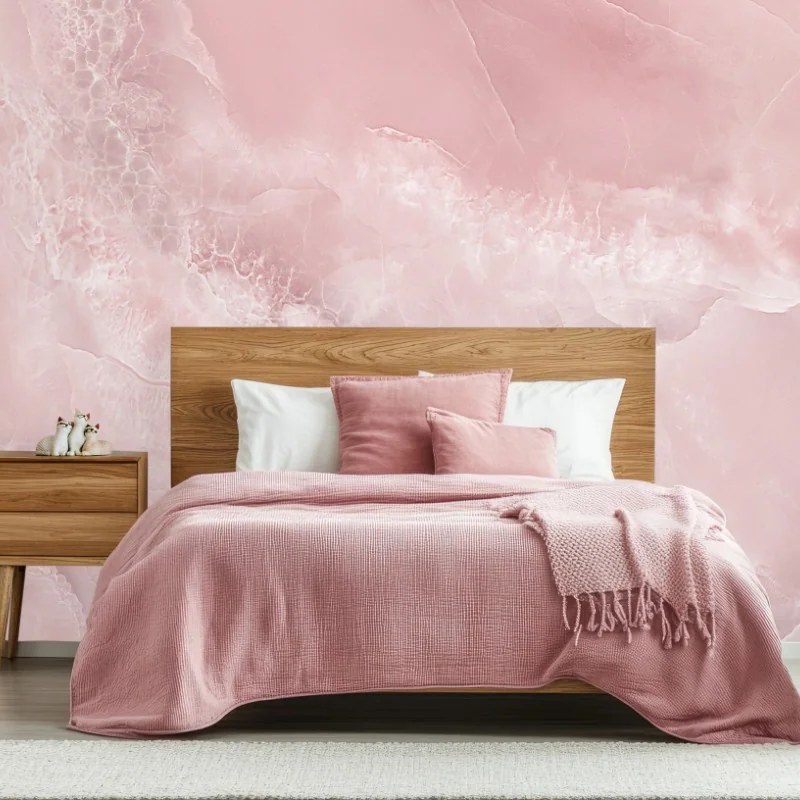 Fototapeta delikatna różowa tekstura marmuru – Wallissimo® Fototapeta delikatna różowa tekstura marmuru – Wallissimo®