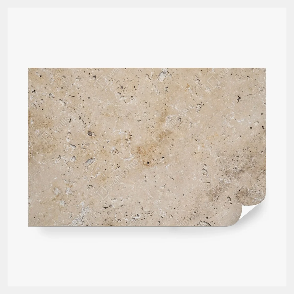 Fototapeta beżowa tekstura kamienia travertynu – Wallissimo® Fototapeta beżowa tekstura kamienia travertynu – Wallissimo®