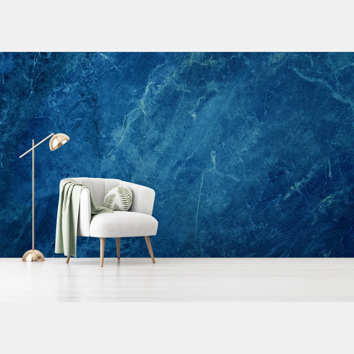Fototapeta głęboka niebieska tekstura marmuru – Wallissimo® Fototapeta głęboka niebieska tekstura marmuru – Wallissimo®