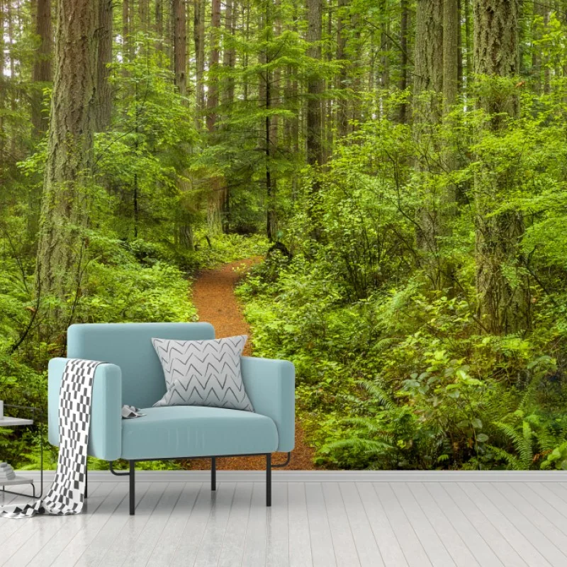 Fototapeta spokojna leśna ścieżka – Wallissimo® Fototapeta spokojna leśna ścieżka – Wallissimo®